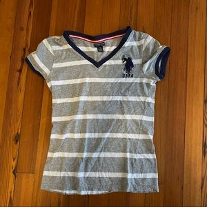 Ralph Lauren Polo striped v-neck